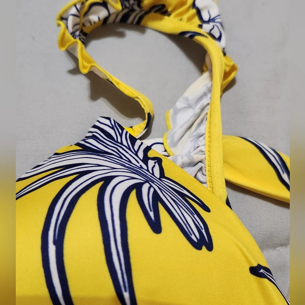 Pinko Elise Bralette Floral Bikini Top NWT
